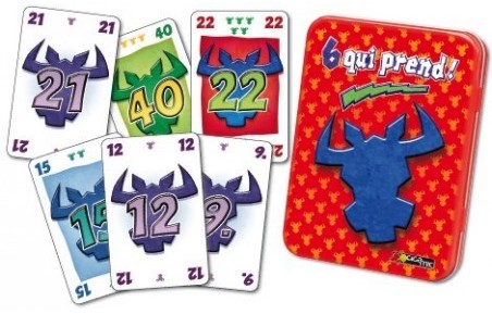 6 qui prend jeu de carte Gigamic